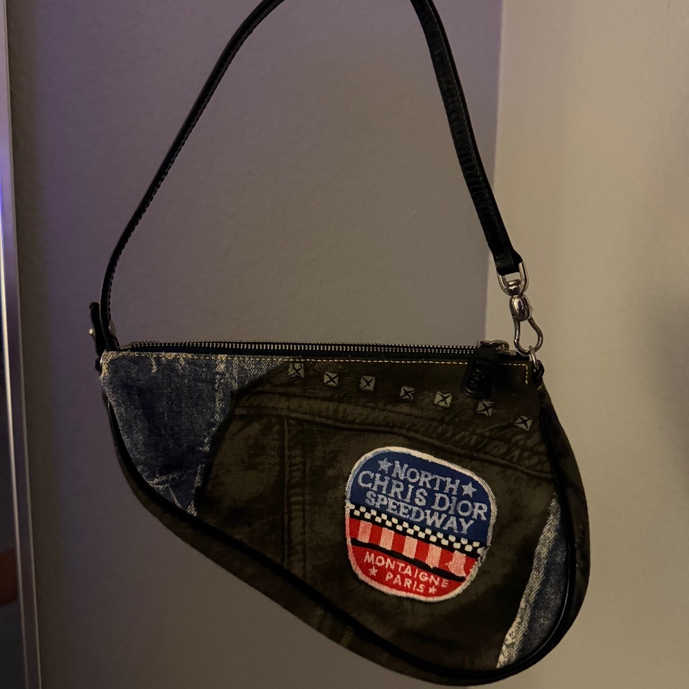 Christian Dior Speedway Mini Saddle Bag